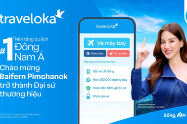 Ngọc nữ Thái Lan trở thành đại sứ thương hiệu Traveloka