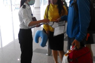 Ứng phó với dịch Mers tại sân bay quốc tế Nội Bài