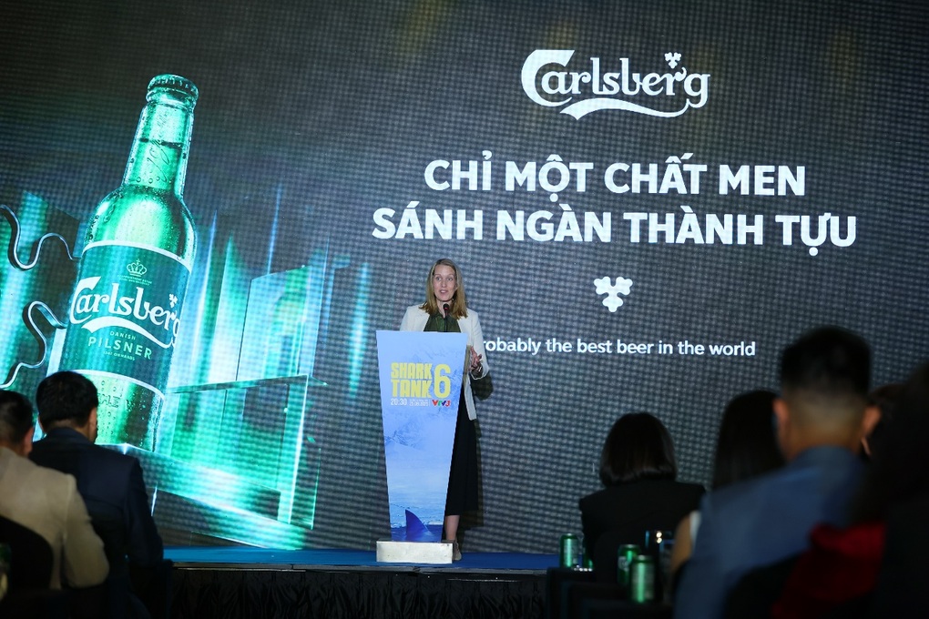 Carlsberg đồng hành cùng Shark Tank, tôn vinh thế hệ lãnh đạo doanh nghiệp tương lai - 1 Carlsberg đồng hành cùng Shark Tank, tôn vinh thế hệ lãnh đạo doanh nghiệp tương lai - 1