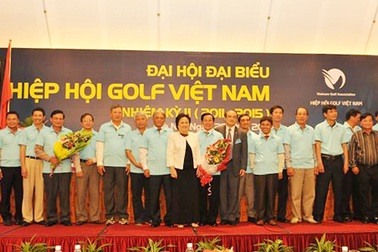 Hiệp hội golf Việt Nam ra mắt ê kíp lãnh đạo nhiệm kỳ 2