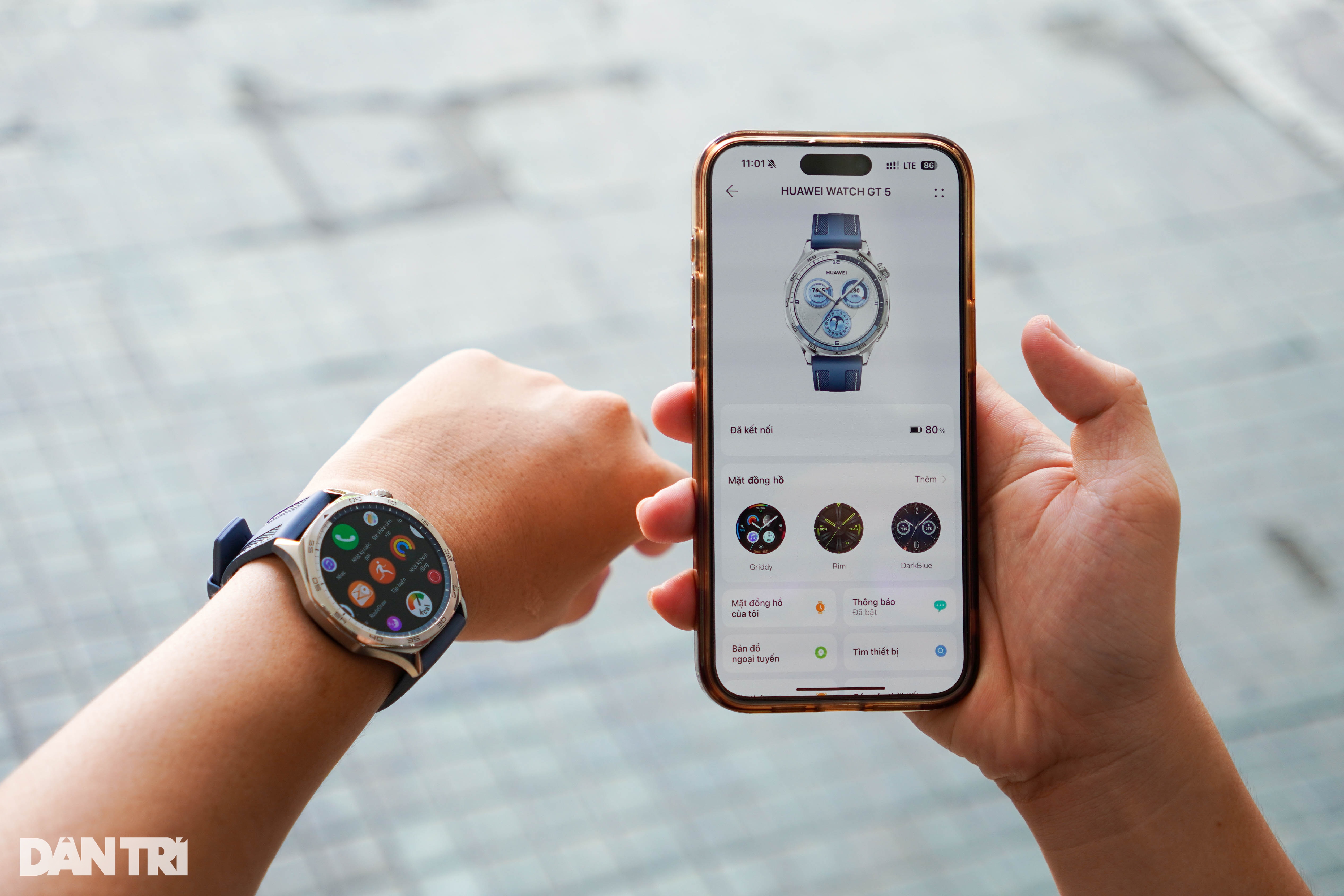 View - Cận cảnh Huawei Watch GT 5 vừa ra mắt tại Malaysia | Báo Dân trí