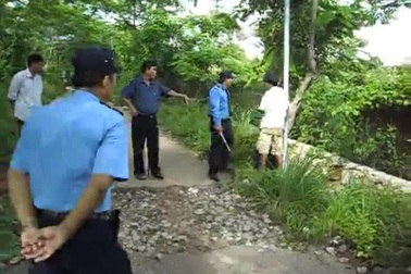 Video: Một lần người dân bị hủy hoại tài sản.