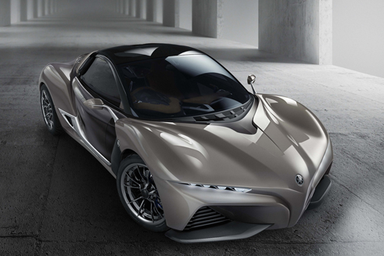 Hình ảnh mẫu xe hơi thể thao đầu tiên của Yamaha