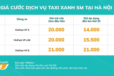 Taxi Xanh SM - Sự kết hợp giữa taxi truyền thống và công nghệ
