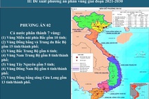 Đồng bằng sông Hồng mở rộng thêm 4 tỉnh, chia đôi vùng duyên hải miền Trung