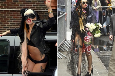 Tiếp tục sốc với quần áo của Lady Gaga