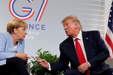 Bà Merkel từ chối lời mời của ông Trump dự hội nghị G7 ở Mỹ