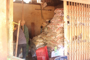 “Cấm cửa” khoai tây Trung Quốc tại chợ nông sản Đà Lạt