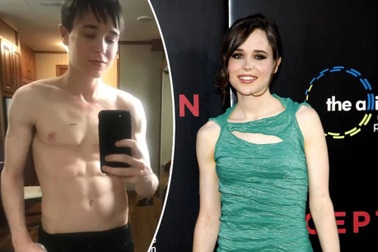 Nam diễn viên Elliot Page nam tính ấn tượng sau chuyển giới