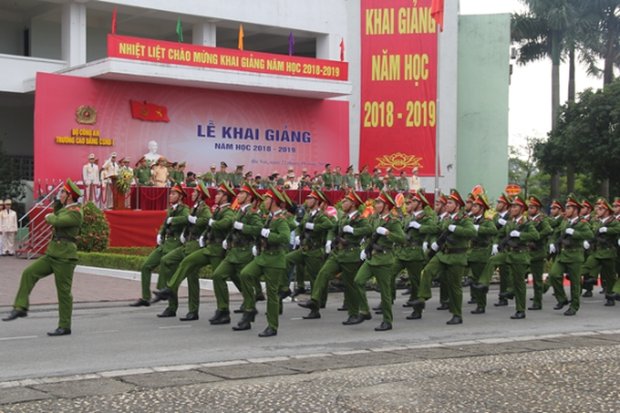 Trường Cao đẳng Cảnh sát nhân dân II.