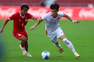 Đình Bắc lập cú đúp, U22 Việt Nam thắng nhẹ U22 Lào
