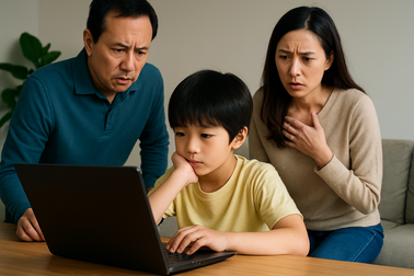 Học sinh tiểu học biết dùng công nghệ để học tập: Mừng hay lo?