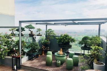 Những căn penthouse sang trọng, với "khu vườn trên mây" đẹp mê ở Hà Nội