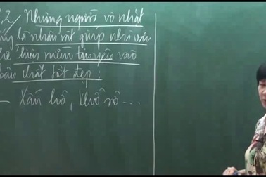 Video bài giảng văn học: Phân tích nhân vật người đàn bà trong truyện ngắn “Vợ nhặt”