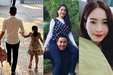 Công Vinh khoe ảnh con gái đã lớn; Đặng Thu Thảo khoe ảnh "tự sướng"