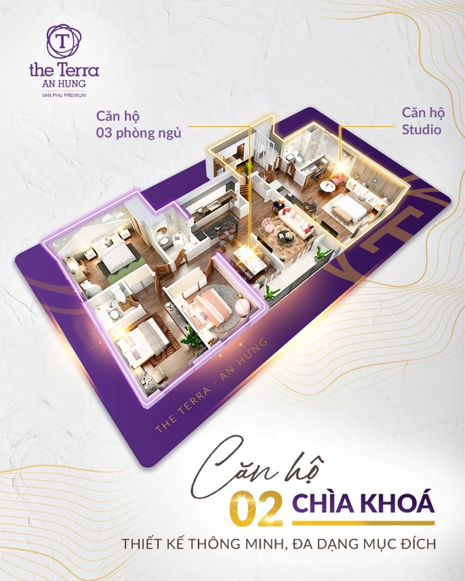 The Terra - An Hưng chinh phục khách hàng với căn hộ “hàng hiếm” Dual Key - 1 The Terra - An Hưng chinh phục khách hàng với căn hộ “hàng hiếm” Dual Key - 1