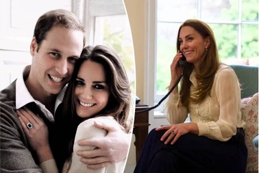 Mặc lại áo cũ sau một thập kỷ, công nương Kate Middleton gây sốt