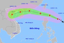 Bão Ragasa tăng lên cấp 14, nhận định những khu vực bị ảnh hưởng