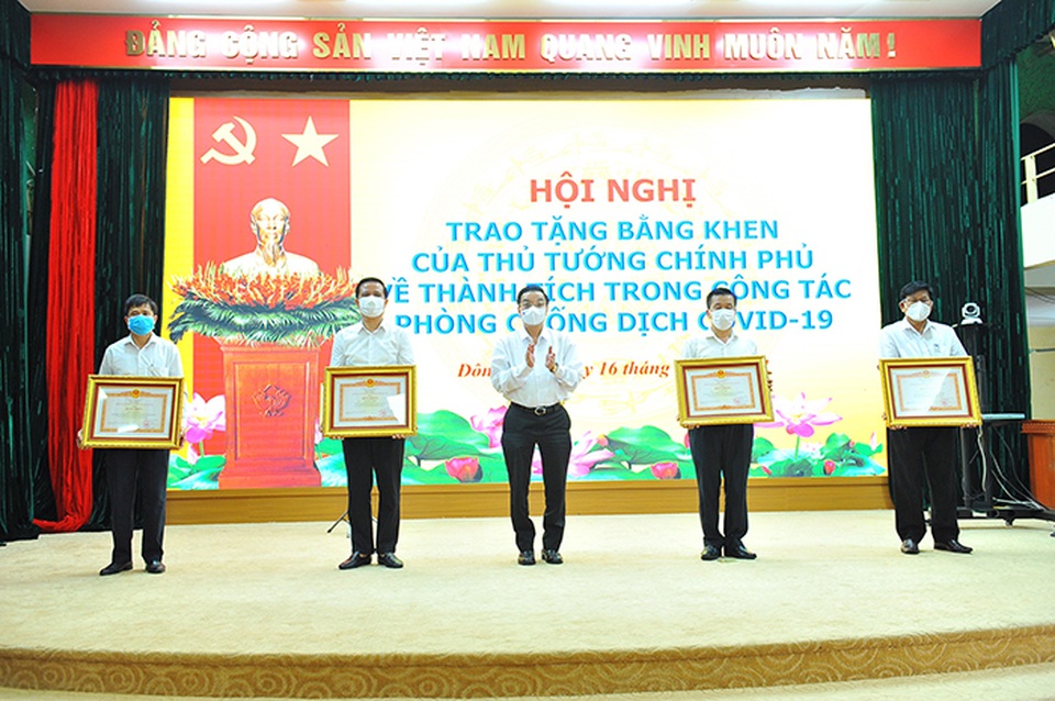 Chống dịch sáng tạo, nhân dân Đông Anh được Thủ tướng tặng bằng khen - 1 Chống dịch sáng tạo, nhân dân Đông Anh được Thủ tướng tặng bằng khen - 1