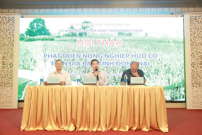 Hội thảo phát triển nông nghiệp hữu cơ (NNHC) trên địa bàn tỉnh Đồng Nai.