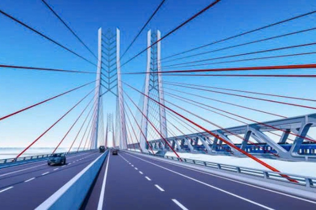 Hai phương án xây cầu Cần Thơ 2 đi kèm đường sắt - 2 Hai phương án xây cầu Cần Thơ 2 đi kèm đường sắt - 2