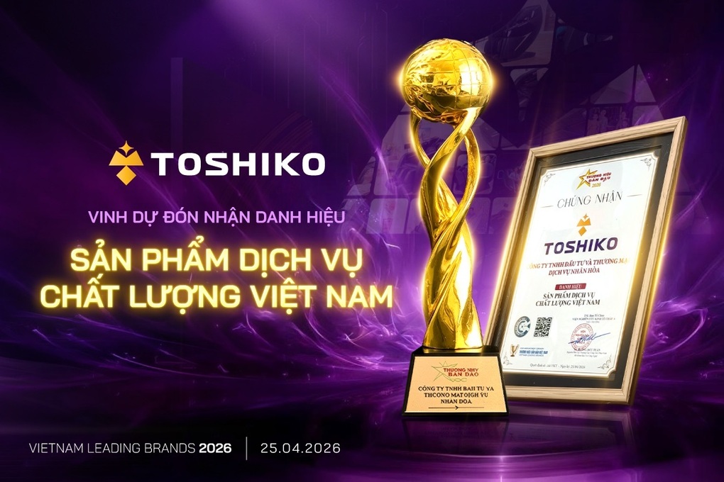 Ghế massage Toshiko nhận giải thưởng “Sản phẩm dịch vụ chất lượng Việt Nam” 2026 - 3