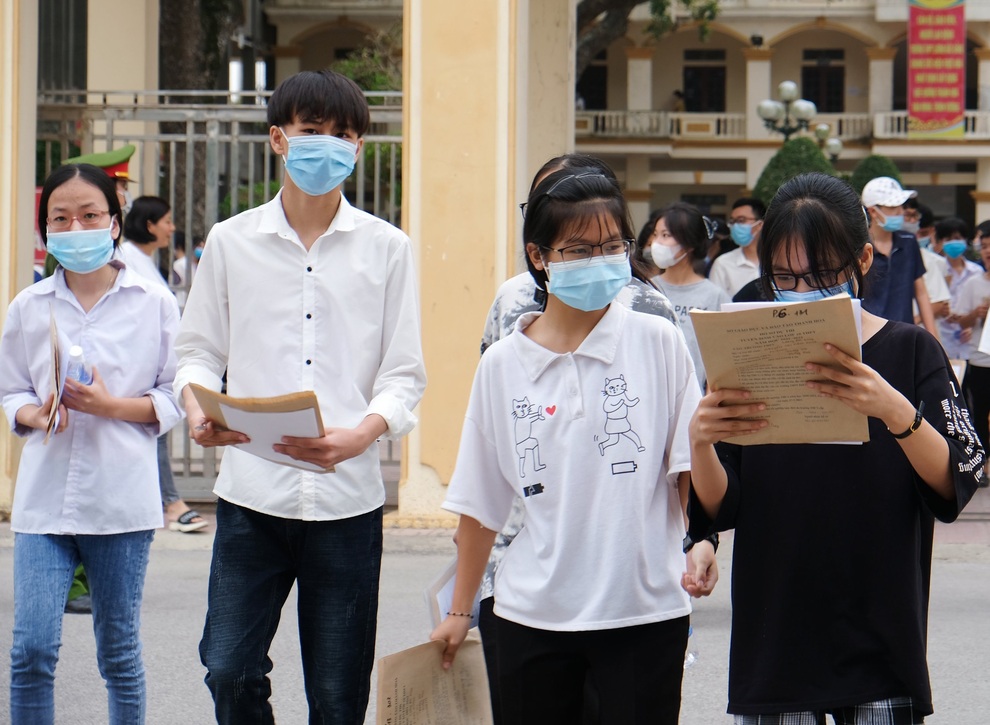 Thanh Hóa: Học sinh đã hoàn tất kỳ thi tuyển sinh vào lớp 10 - 1 Thanh Hóa: Học sinh đã hoàn tất kỳ thi tuyển sinh vào lớp 10 - 1