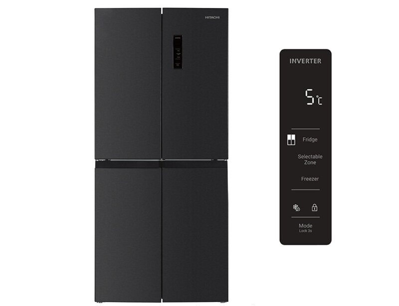 Tủ lạnh Hitachi 4 cánh HR4N7522DSDXVN dung tích khủng, tiết kiệm điện, đang giảm 7 triệu đồng