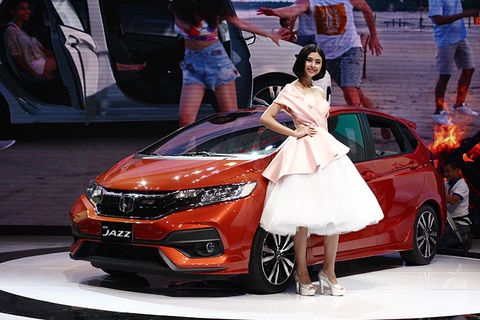 Xe nhỏ Jazz - Tâm điểm của Honda tại VMS 2017