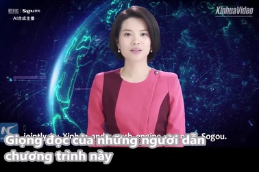 Người dẫn chương trình ảo của Tân Hoa Xã được ra mắt từ năm 2018