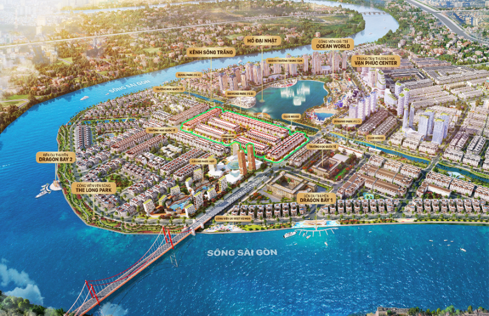 Biệt thự sinh thái Sunlake Villas tại Van Phuc City hút khách - 1 Biệt thự sinh thái Sunlake Villas tại Van Phuc City hút khách - 1
