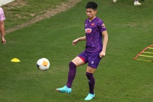 Đình Bắc hứng khởi tập luyện cùng U23 Việt Nam