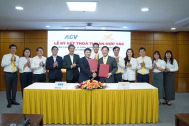 Bưu điện Việt Nam và Cảng Hàng không ký kết thỏa thuận hợp tác