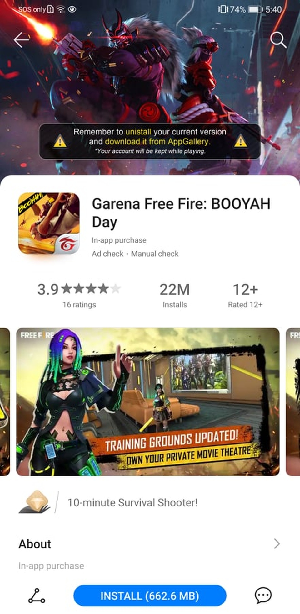 Top những bộ Game hấp dẫn trên AppGallery dành cho điện thoại Huawei - 2 Top những bộ Game hấp dẫn trên AppGallery dành cho điện thoại Huawei - 2
