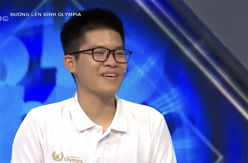 Chung kết Olympia: Nguyễn Hoàng Khánh muốn trở thành nhà vô địch - 1 Chung kết Olympia: Nguyễn Hoàng Khánh muốn trở thành nhà vô địch - 1