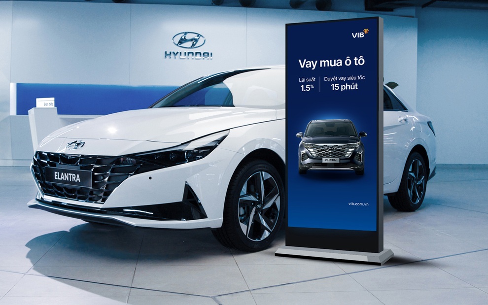 Vay VIB mua ô tô Hyundai lãi suất 1,5%/năm, duyệt trong 15 phút - 2