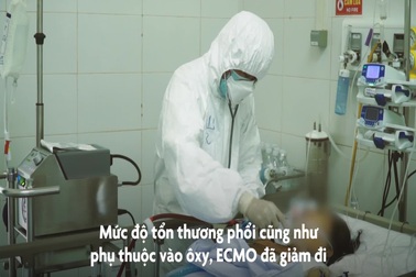 Bên trong khu điều trị bệnh nhân mắc Covid-19 tại Bệnh viện Đà Nẵng