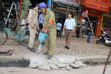 Nhiều tỉnh, thành cùng ra quân giành lại vỉa hè