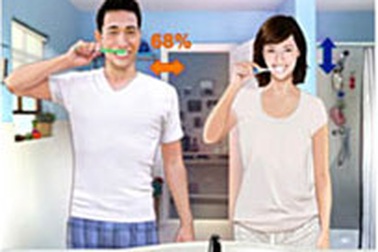 Chải răng chiều ngang: Dễ làm tổn thương răng miệng