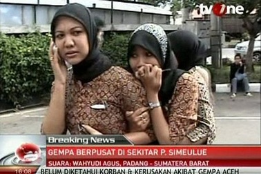 Động đất 8,6 độ richter rung chuyển Indonesia, gây cảnh báo sóng thần