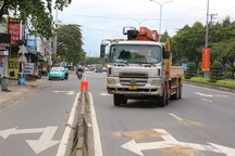 Tài xế lúng túng trong ngày đầu phân làn mới trên quốc lộ 51 qua TPHCM