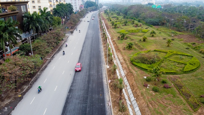 Đường gom Đại lộ Thăng Long thêm 4 làn xe, phục vụ đua xe F1 - 9 Đường gom Đại lộ Thăng Long thêm 4 làn xe, phục vụ đua xe F1 - 9