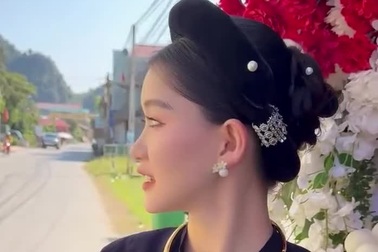 Cô dâu gây sốt mạng vì vẻ xinh đẹp trong ngày cưới