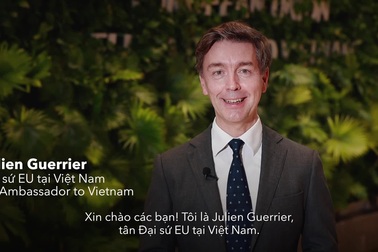 Giao lưu trực tuyến với Đại sứ EU tại Việt Nam Julien Guerrier