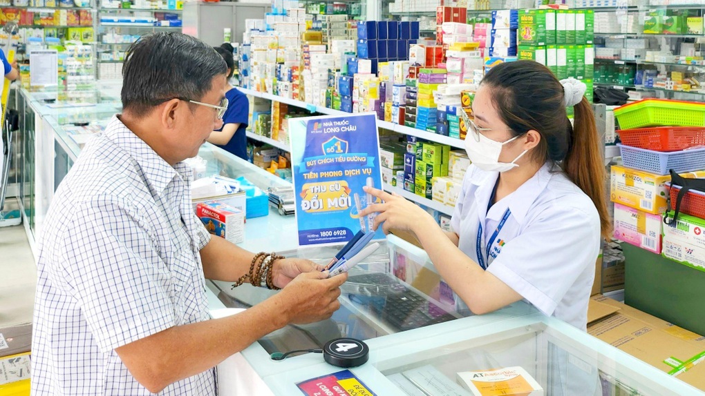FPT Long Châu triển khai dịch vụ Thu cũ đổi mới bút tiêm tiểu đường - 1 FPT Long Châu triển khai dịch vụ Thu cũ đổi mới bút tiêm tiểu đường - 1