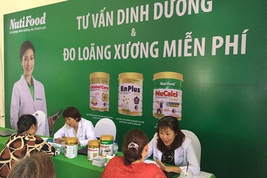 NutiFood chăm sóc sức khỏe miễn phí cho người cao tuổi quận 9