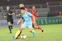 Thủ môn Văn Lâm xuất sắc giúp Hải Phòng cầm hoà Khánh Hoà