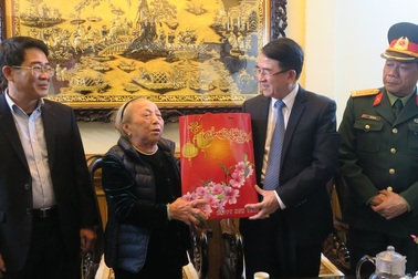 Phó Chủ tịch Hải Phòng thăm và tặng quà các gia đình chính sách