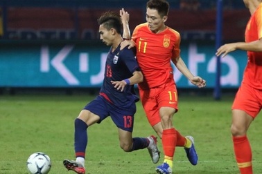 U22 Thái Lan thua U22 Trung Quốc trong trận giao hữu trước thềm SEA Games