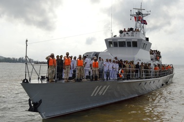 Hải Quân Việt Nam - Campuchia đẩy mạnh hợp tác tuần tra trên biển